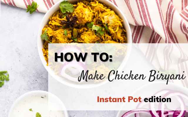 Chicken Biryani Instant Pot recipe
