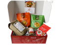Comfort Classics Indian gift box with kichadi, biryani, and chai