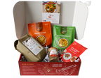 Comfort Classics Indian gift box with kichadi, biryani, and chai