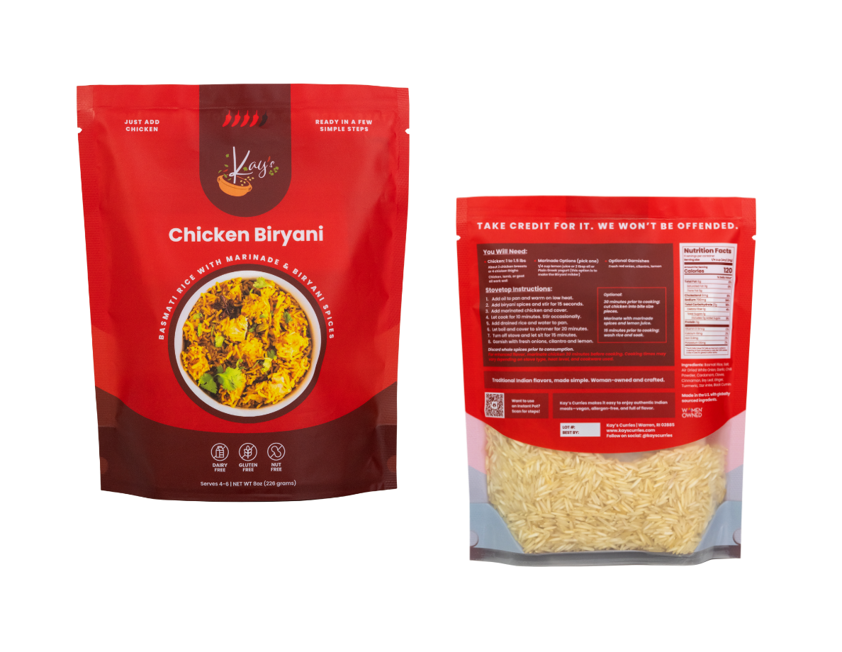 Kay's Curries Chicken Biryani Gift box edition