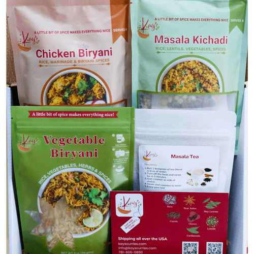 Kays Curries Indian Comfort Feast Box with Chicken