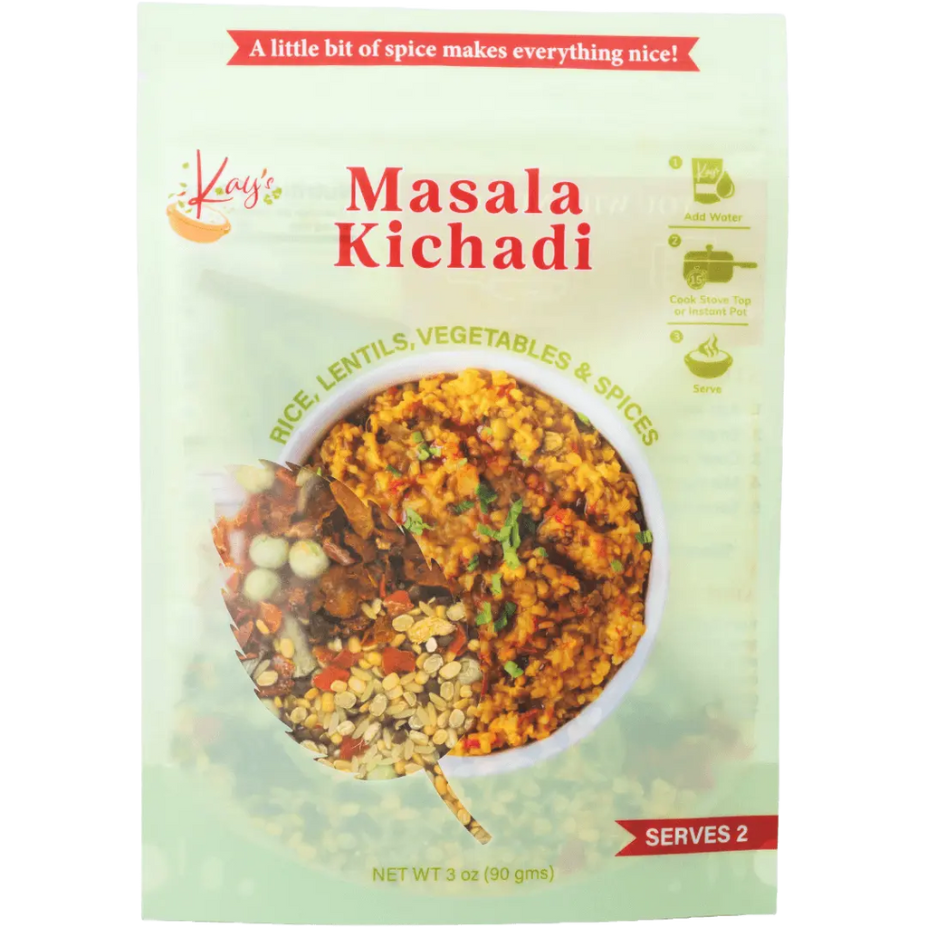 Masala Kichadi – Comforting Lentil & Rice Dish Grocery Kay's Curries 2-servings