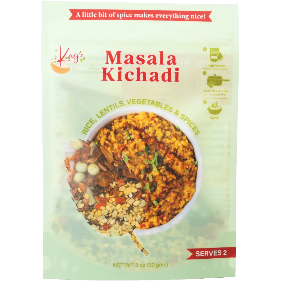 Masala Kichadi – Comforting Lentil & Rice Dish Grocery Kay's Curries 2-servings