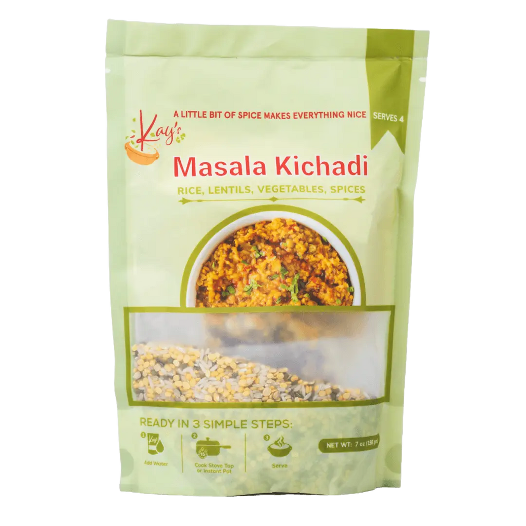 Masala Kichadi – Comforting Lentil & Rice Dish Grocery Kay's Curries 4-servings