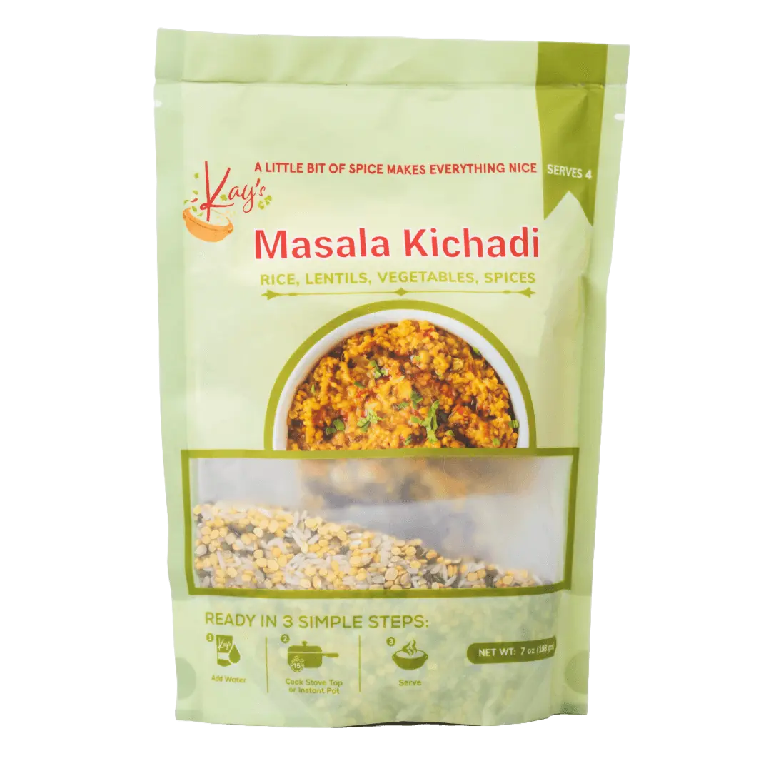 Masala Kichadi – Comforting Lentil & Rice Dish Grocery Kay's Curries 4-servings