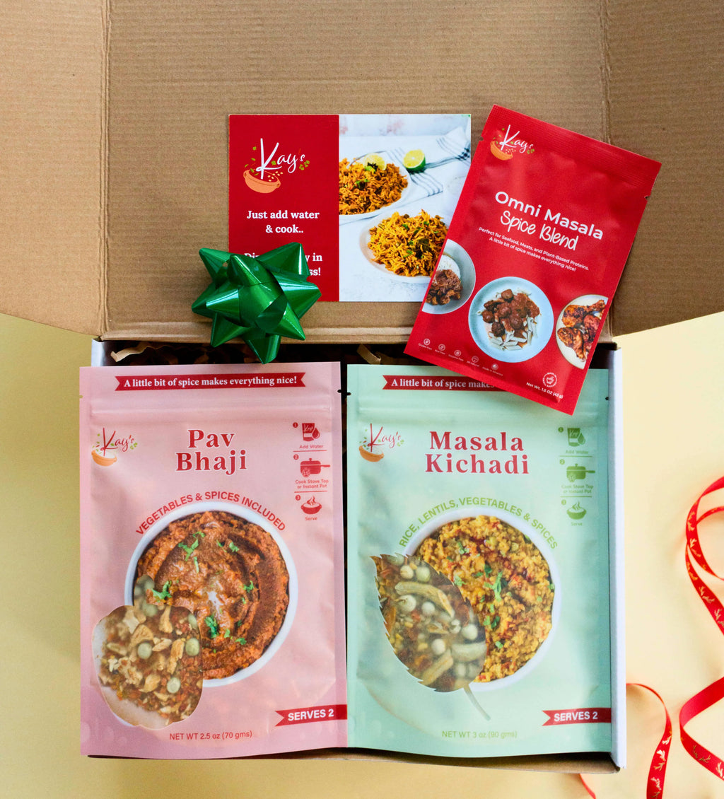 Quick Indian Comfort Box Grocery Kay's Curries Classic-Indian-Comfort-Box