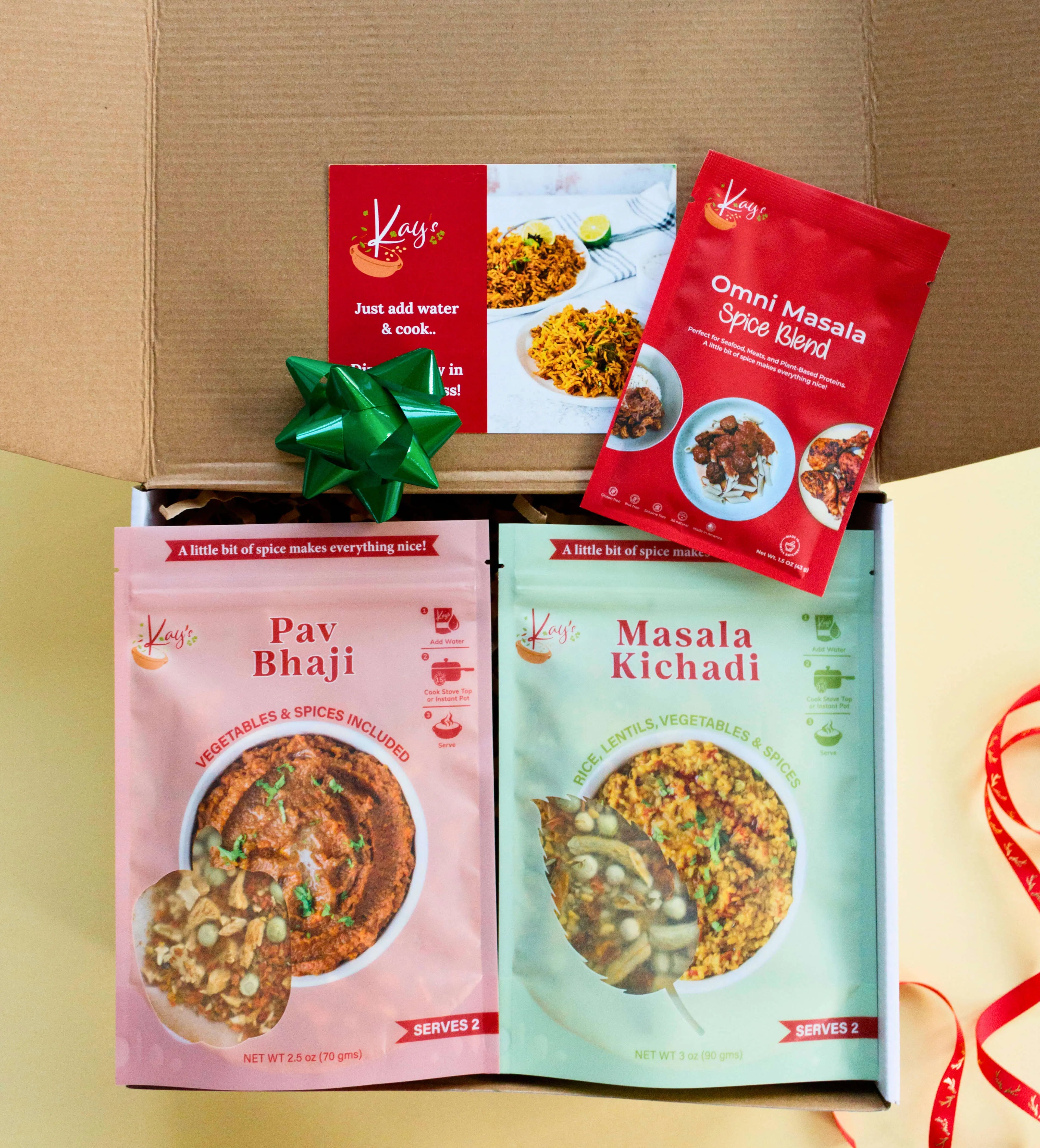 Quick Indian Comfort Box Grocery Kay's Curries Classic-Indian-Comfort-Box