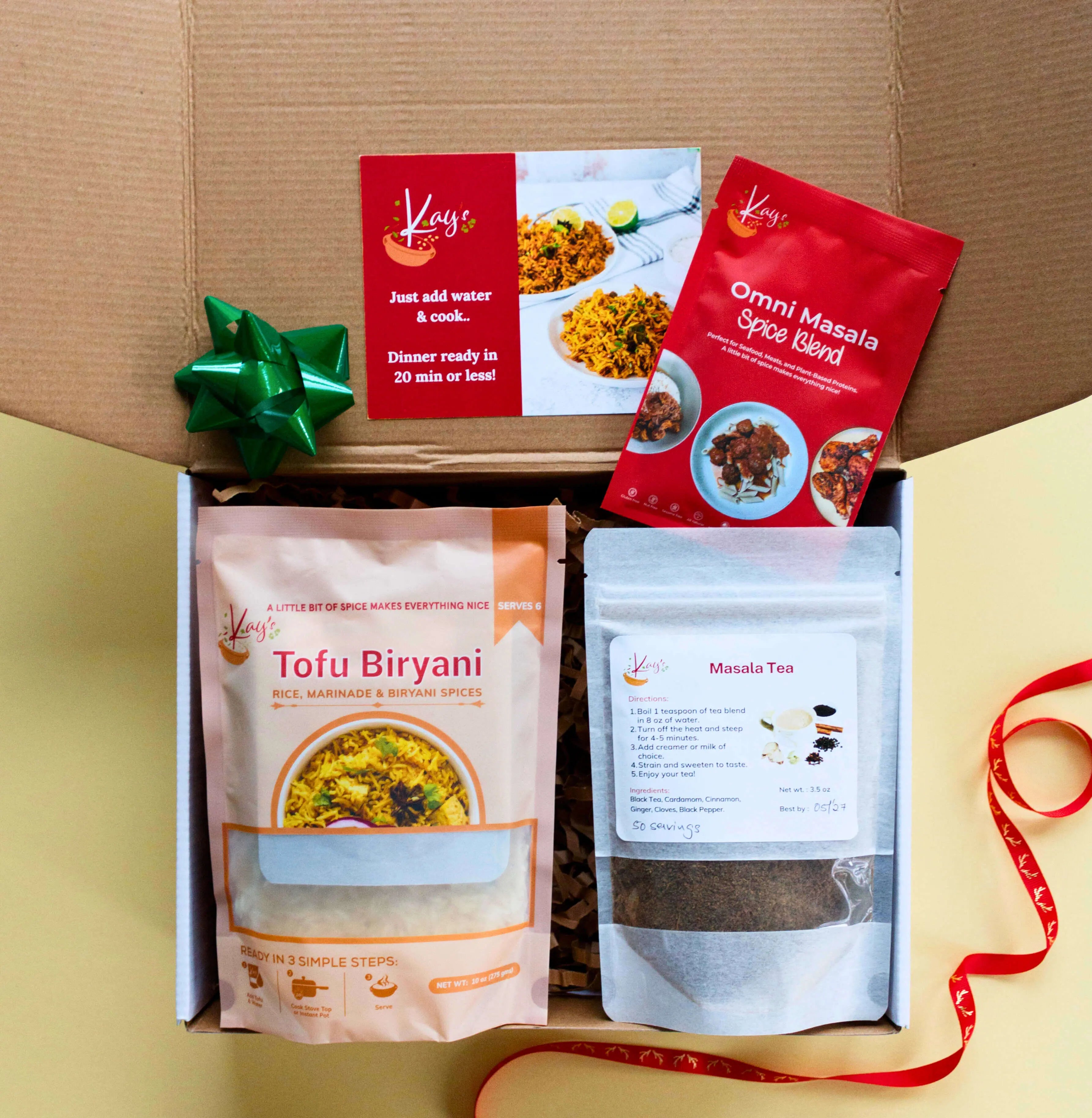 Spiced Comfort Box Grocery Kay's Curries