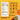 Nutrition facts label and allergen-free information on a yellow background with a bowl of orange lentils.