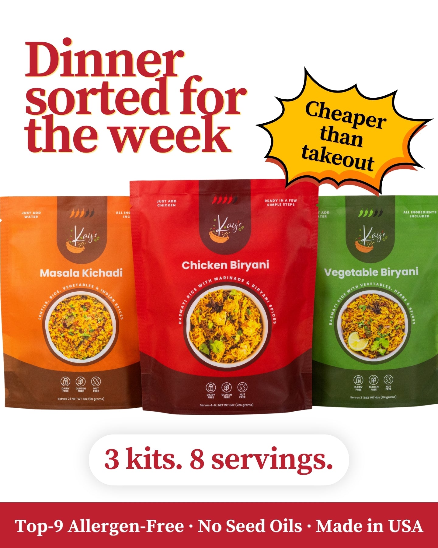 Variety Pack - Our three best-sellers in one box.