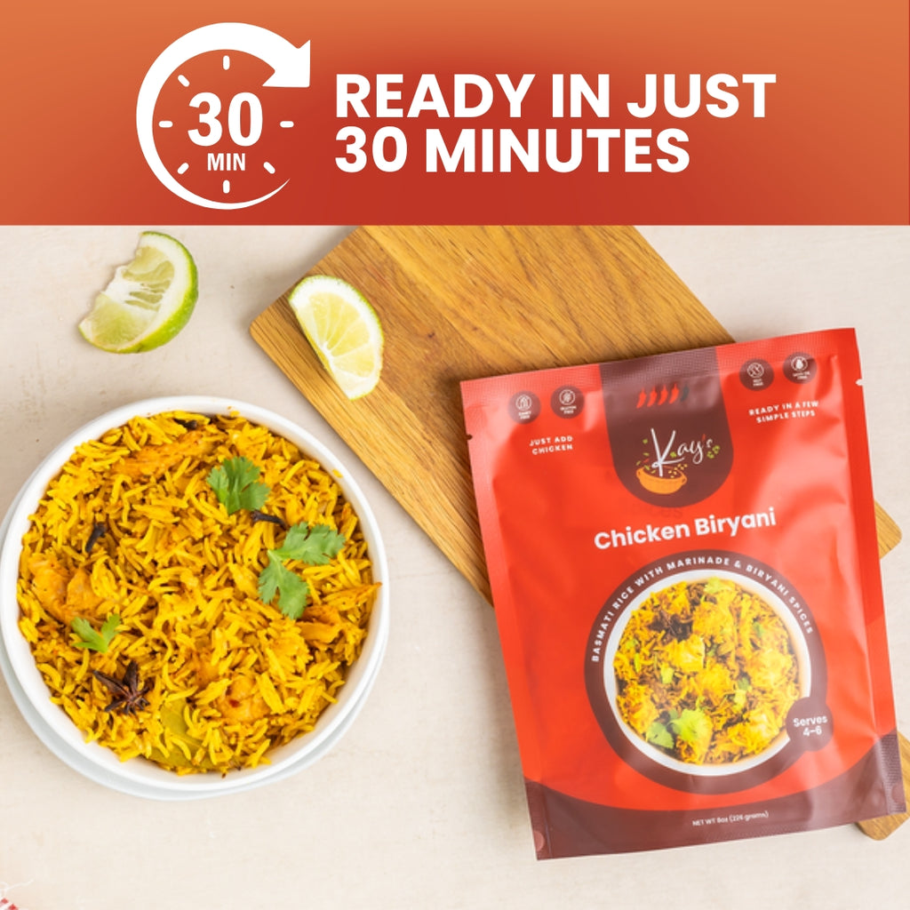 Chicken Biryani Kit - Bold and Spicy, Serves 4