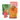 Three stand-up pouches of Kay's Curries products on a white background: a green Vegetable Biryani pouch, an orange Masala Kichadi pouch, and a pink Pay Bhaji pouch, with a small red Omni Masala Spice Blend packet in front.